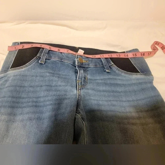 Isabel Maternity Blue Jeans Jegging waist 30" X 28L Pre-owned - Picture 4 of 6